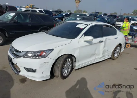 2013 Honda Accord Touring from USA, damaged, VIN 1HGCR3F95DA030767